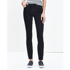 🐈‍⬛Madewell 9” High Rise Skinny in Black size 25
